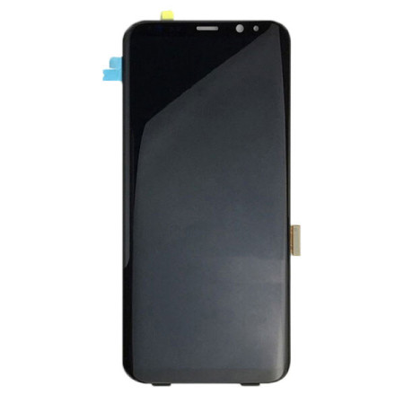 Дисплей с сенсорным экраном (модуль) Samsung G955 Galaxy S8 Plus, черный, с рамкой OLED