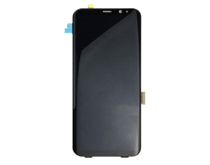 Дисплей з сенсорним екраном (модуль) Samsung G955 Galaxy S8 Plus, чорний з рамкою, OLED