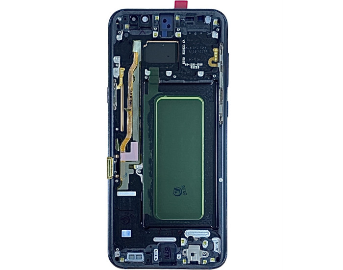 Дисплей з сенсорним екраном (модуль) Samsung G955 Galaxy S8 Plus, чорний з рамкою, OLED