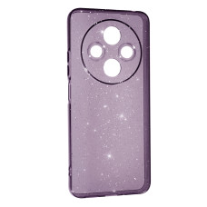Чехол-силикон Clear Shine Xiaomi Redmi 14C/Poco C75 Фиолетовый