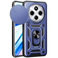 Чохол-Ударостійкий Camshield Serge Ring Camo Xaiomi 14C / Redmi A4 / Poco C75 синій