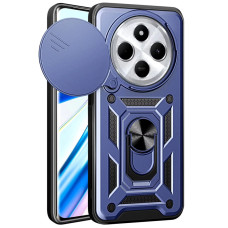 Чехол-Ударопрочный Camshield Serge Ring Camo Xaiomi 14C / Redmi A4 / Poco C75 синий