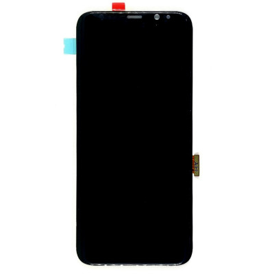 Дисплей з сенсорним екраном (модуль) Samsung G955 Galaxy S8 Plus, чорний, оригінал