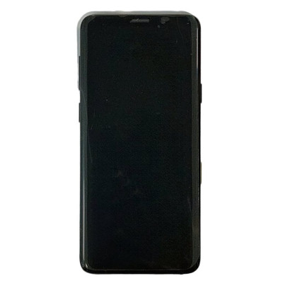 Дисплей з сенсорним екраном (модуль) Samsung G965 Galaxy S9 Plus, з рамкою, чорний, оригінал