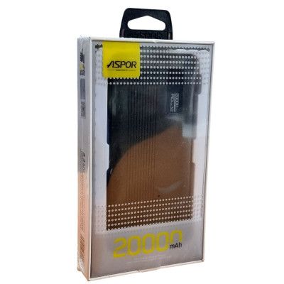 Портативная батарея Aspor A399 PD 20000mAh (QC3.0 / 74Wh) черный