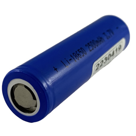 Аккумулятор универсальный внутренний, 18650 3.7V 2500mA