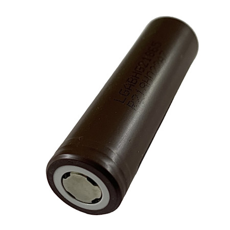 Аккумулятор INR18650 (высокотоковый 20A) 3.7V 3000mAh (LGABHG21865)