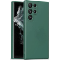 Чехол-силикон Cover Lakshmi Full Camera Samsung S908 S22 Ultra Зеленый / Dark green (Класс B)