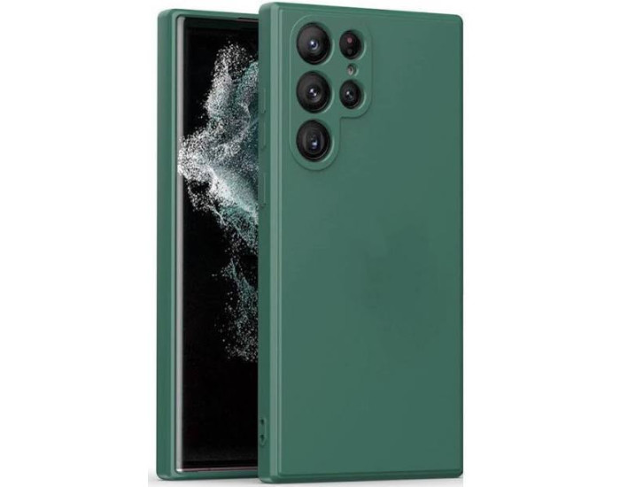 Чохол-силікон Cover Lakshmi Full Camera Samsung S908 S22 Ultra Зелений / Dark green