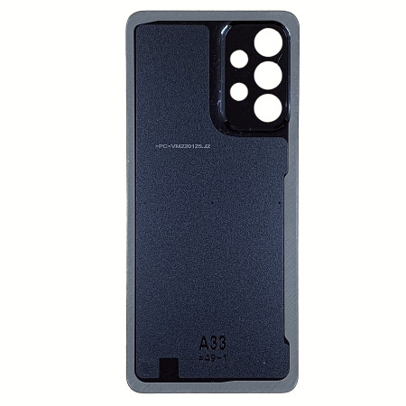 Задняя панель корпуса для Samsung A336B Galaxy A33 5G, черная (Класс C)