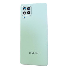 Задняя панель корпуса для Samsung A225 Galaxy A22, Light Green, со стеклом камеры  (Класс B)