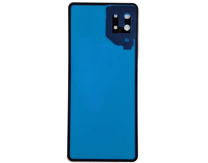 Задняя панель корпуса для Samsung A225 Galaxy A22, белая со стеклом камеры