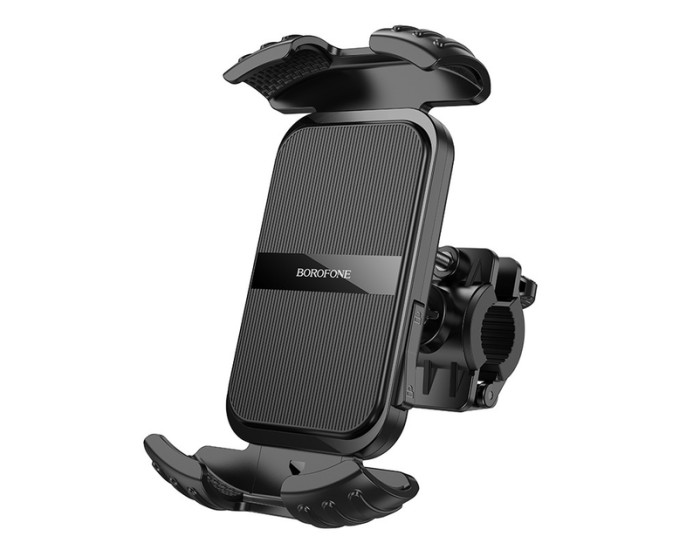 Велодержатели/Mото держатель Borofone BH105 Crown Bicycle Motorcycle Universal Holder Black