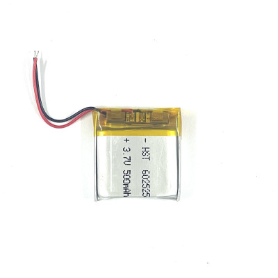 Аккумулятор универсальный внутренний, 6*25*25 500mAh