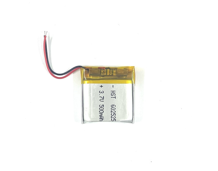 Аккумулятор универсальный внутренний, 6*25*25 500mAh