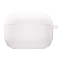 Чехол для AirPods 4 Full Soft Matte Microfiber, White (Класс А)
