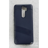 Чехол-силикон TPU Strip Case Xiaomi Redmi Note 8 Pro, синий