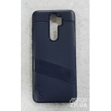 Чехол-силикон TPU Strip Case Xiaomi Redmi Note 8 Pro, синий
