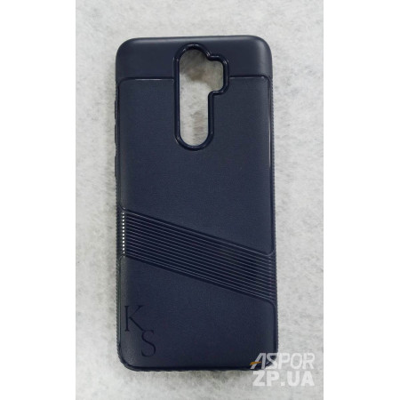 Чехол-силикон TPU Strip Case Xiaomi Redmi Note 8 Pro, синий
