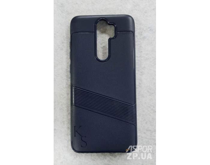 Чехол-силикон TPU Strip Case Xiaomi Redmi Note 8 Pro, синий