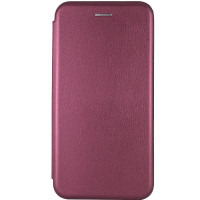 Чехол-книга 360 Samsung A12 / A125, марсала