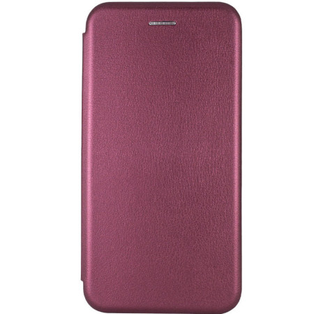 Чехол-книга 360 Samsung A12 / A125, марсала