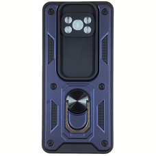 Чехол-Ударопрочный Camshield Serge Ring Xiaomi Poco X3 NFC / Poco X3 Pro, Синий