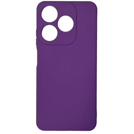 Чехол-силикон Full Camera Soft Matte Case Tecno Spark 10c 2023 Lilac