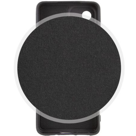 Чехол-силикон Full Camera Soft Matte Case Tecno Spark 10c 2023 Черный