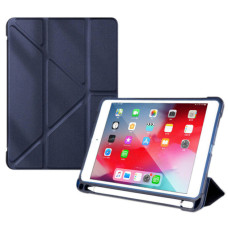 Чехол-книга Zarmans на планшет Smart Case + Stylus iPad 10.2 2019/20/21, Pro/Air 10.5 Blue