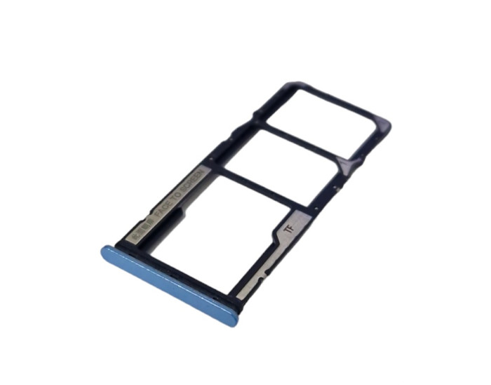 Держатель SIM-карты для Xiaomi Redmi Note 12 4G /Note 12S, Blue, Dual Sim