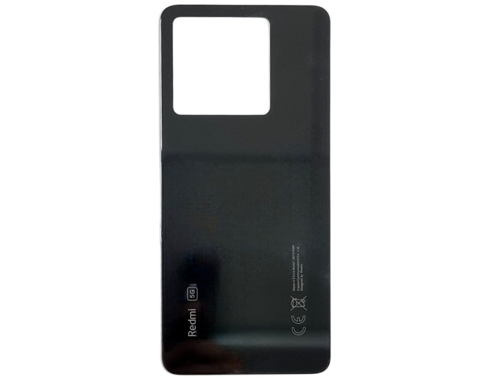 Задняя панель корпуса для Xiaomi Redmi Note 13 Pro 5G, Black