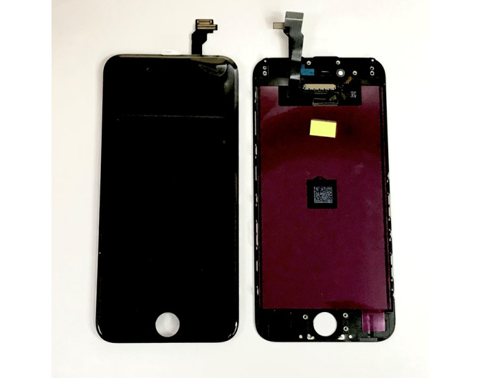 Дисплей з сенсорним екраном (модуль) iPhone 6G, чорний, переклеювання