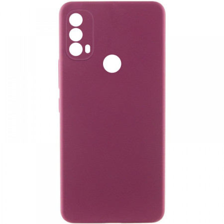 Чехол-силикон Cover Lakshmi Full Camera Motorola Moto E20 / Moto E30 / Moto E40 Сливовый (Класс А)