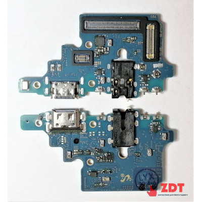 Шлейф для Samsung Galaxy Note 10 Lite, N770, з роз'ємом навушників, з мікрофоном, конетора зарядки оригінал