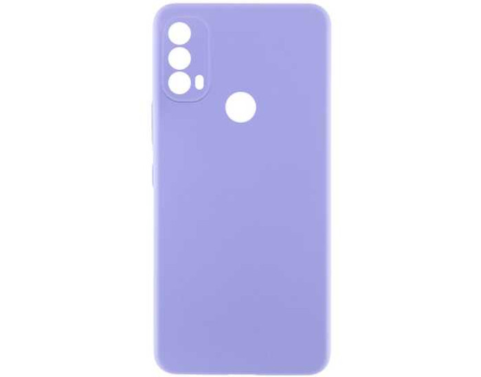 Чохол-силікон Cover Lakshmi Full Camera Motorola Moto E20 / Moto E30 / Moto E40 бузковий