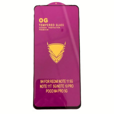 Защитное стекло Tempered Glass OG Premium Xiaomi Redmi Note 11 5G / Redmi Note 12 / Redmi Note 12 Pro 4G / Poco M4 Pro 5G / Poco F4, Black