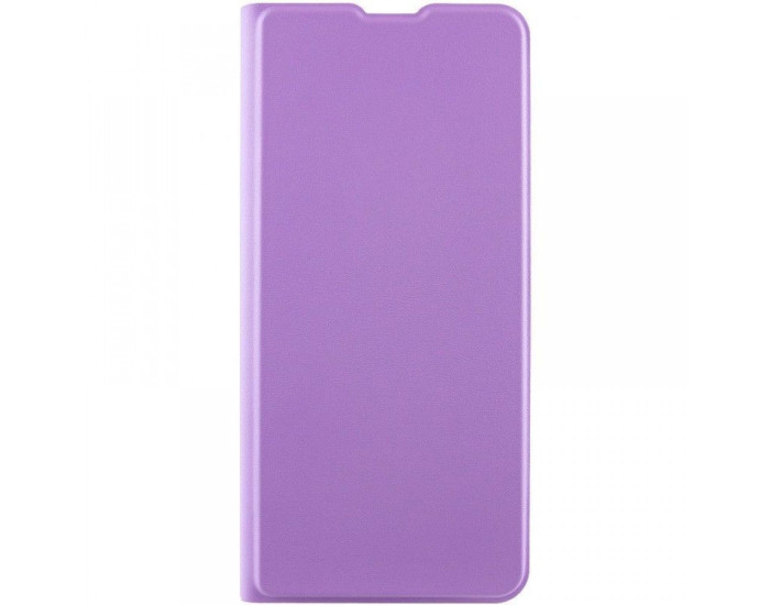 Чохол-книга шкіряний GETMAN Elegant Motorola Moto E20 / Moto E30 / Moto E40 бузковий