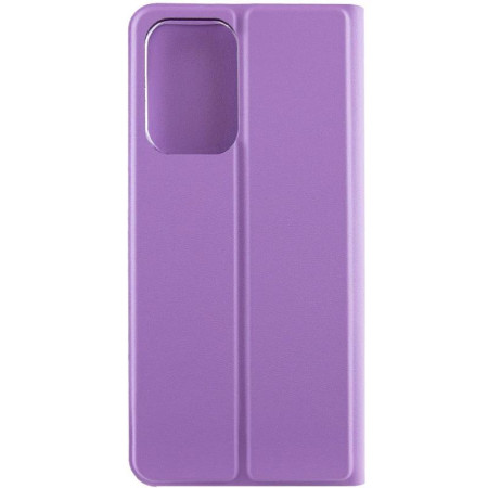 Чехол-книга Кожаный GETMAN Elegant Motorola Moto E20 / Moto E30 / Moto E40 сиреневый