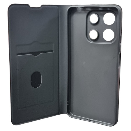 Чехол-книжка Skin Case Xiaomi Redmi Note 13 4G сиреневый