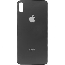 Задняя панель корпуса для iPhone XS Max, черная (Space Grey) (Big Hole) (Класс B)