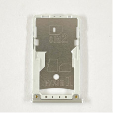 Держатель SIM-карты для Xiaomi Redmi 4, серебро