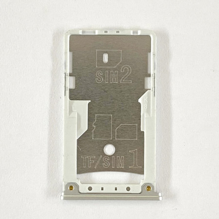 Держатель SIM-карты для Xiaomi Redmi 4, серебро