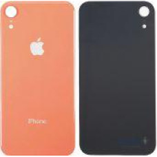 Задняя панель корпуса для iPhone XR коралловая (Big Hole)