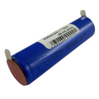 Акумулятор універсальний внутрішній, 18650 3.7V 2500mAh + TAG (під пайку)