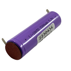 Аккумулятор универсальный внутренний, 18650 3.7V 3200mAh + TAG (под пайку)