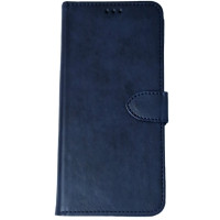 Чехол-книга Leather Folio New Xiaomi Redmi Note 12 Pro 5G / Poco X5 Pro 5G (магнитная застежка) синий