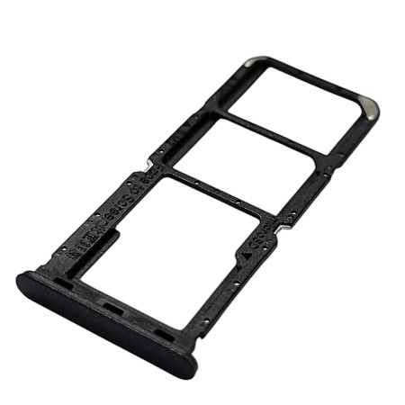 Держатель SIM-карты для Oppo A18 Black (Класс А)