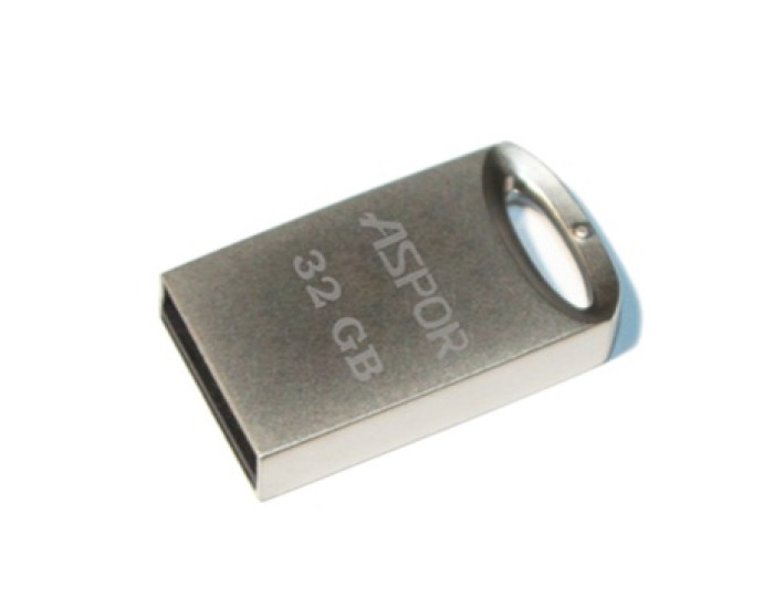 Флешка USB 3.0 Aspor 32GB AR105, Silver