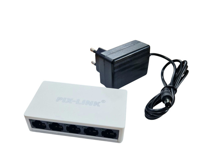 Коммутатор локальной сети (Switch) Pix-Link LV-SW05 5 Port